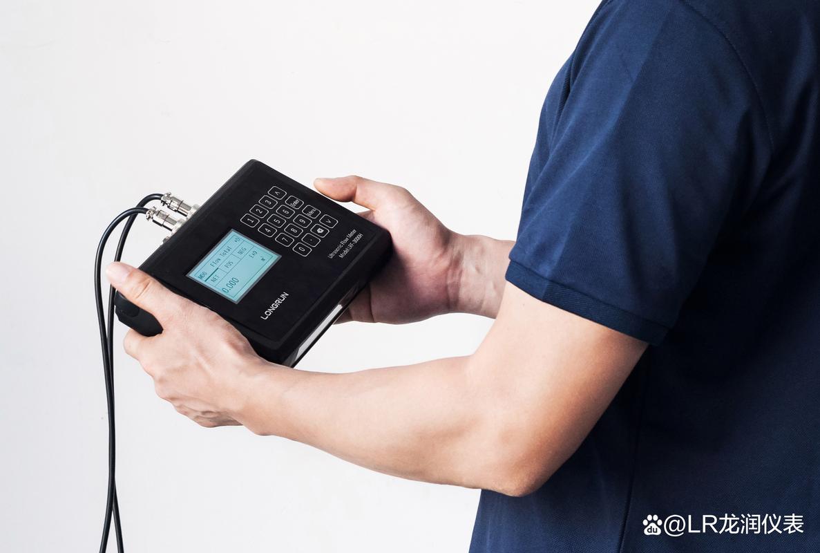 便携式超声波流量计 选配温度传感器，秒变冷热量计的多面手
